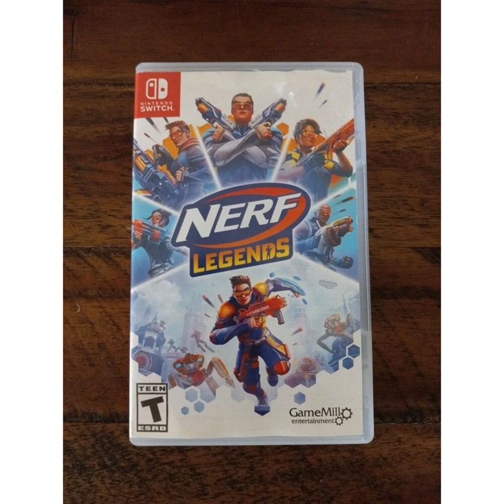 Nintendo Switch Nerf Legends Game In Case Rated T